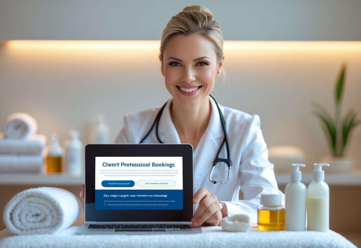 Sådan kan en massør få flere bookinger med en professionel hjemmeside